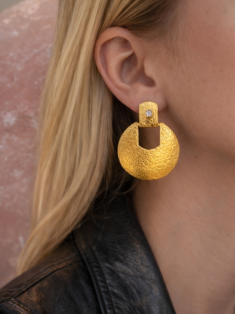 Aurea Earrings | 24K Gold Plated Statement
